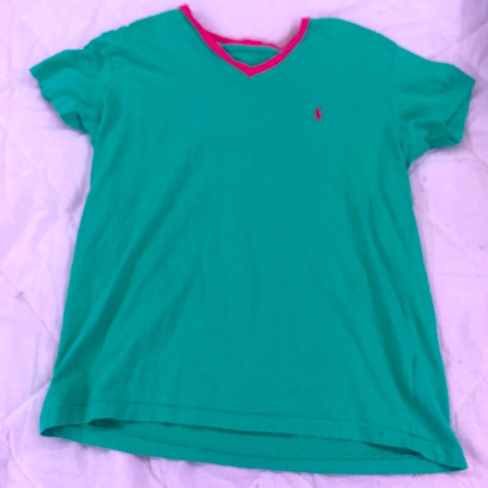 Green t-shirt